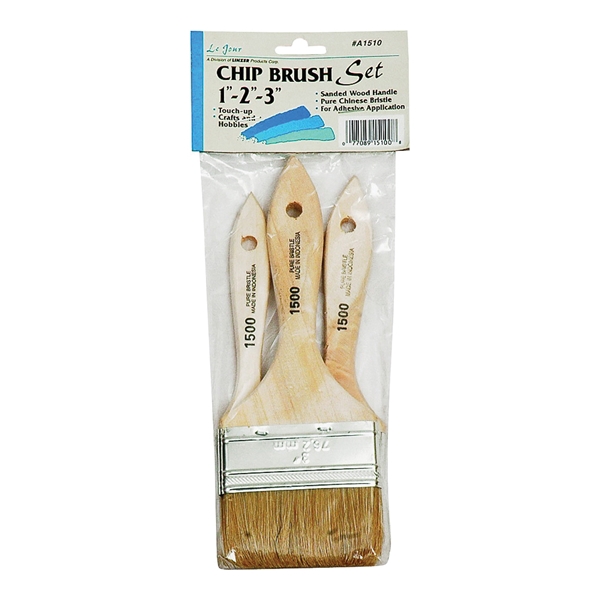 A1510 Chip Brush Set, 3-Brush