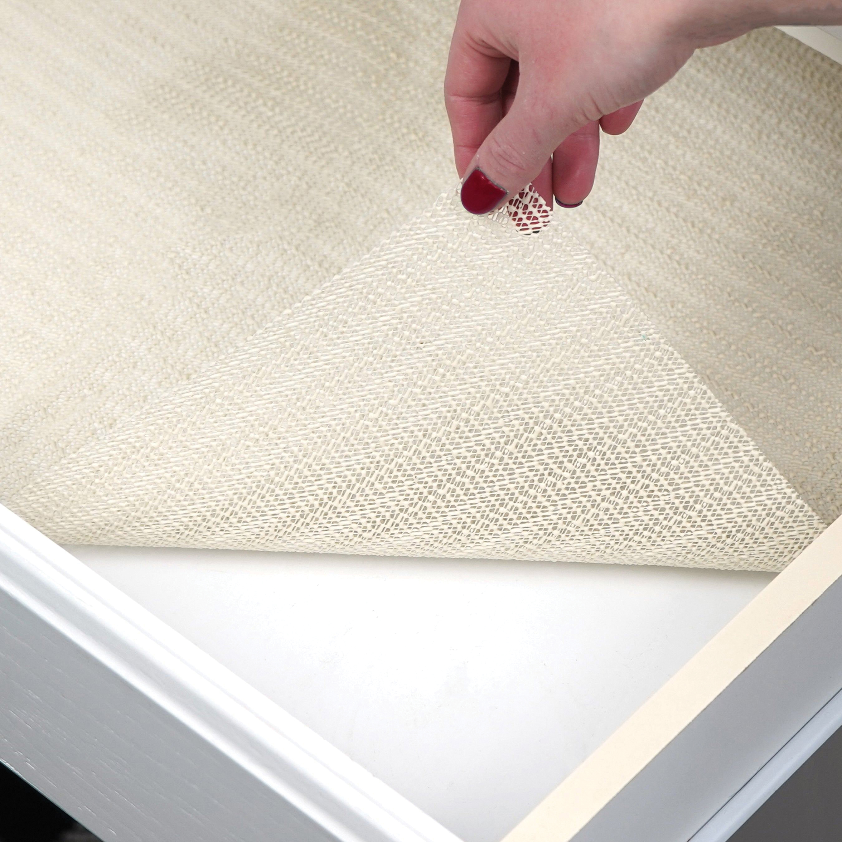 Con-Tact 05F-C6B54-06 Shelf and Drawer Liner, 5 ft L, 12 in W, 0.0125 in Thick, Almond - 2