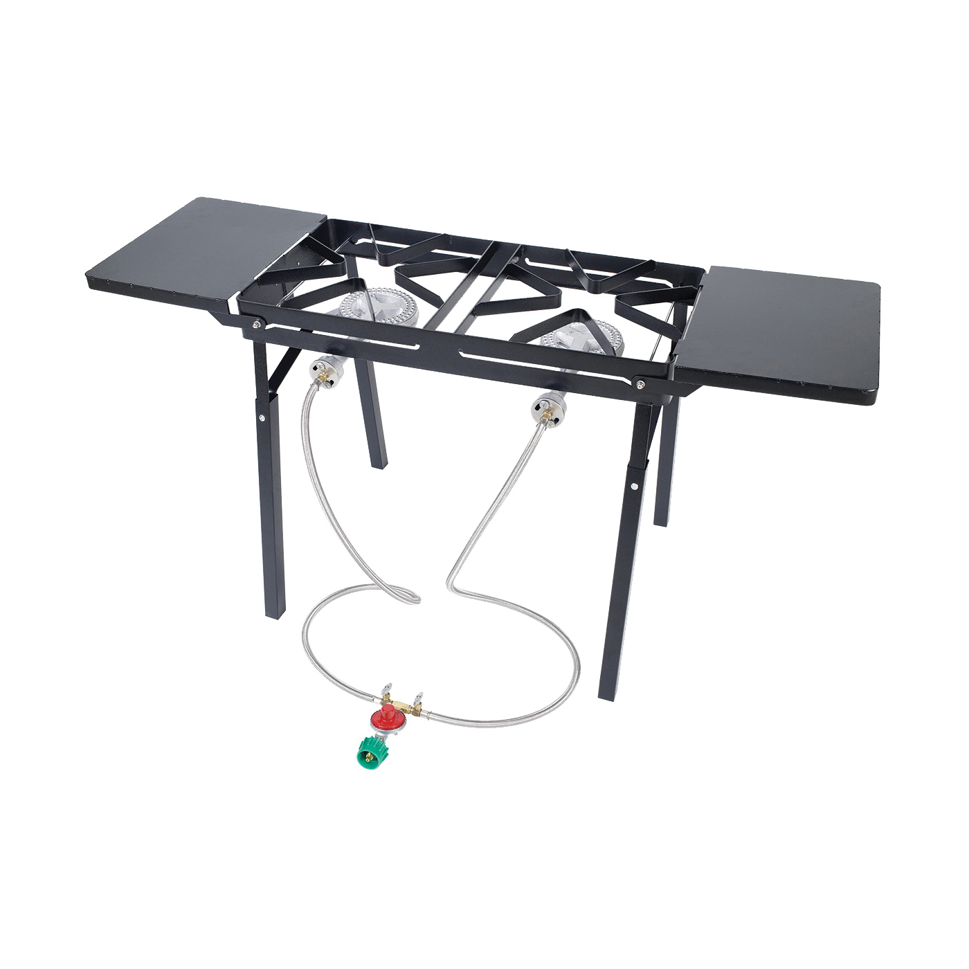 DB375 Patio Stove, 2-Burner, Propane, 110,000 Btu, Steel