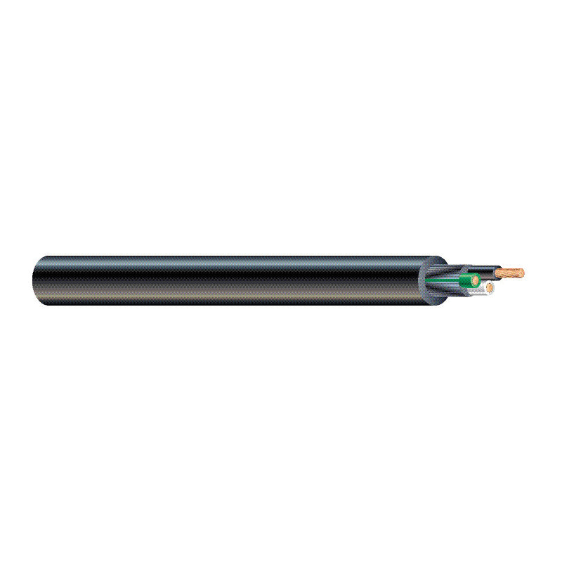 55039308 250 ft. Electrical Wire, TPE, 600 Volt, 10/3, Black