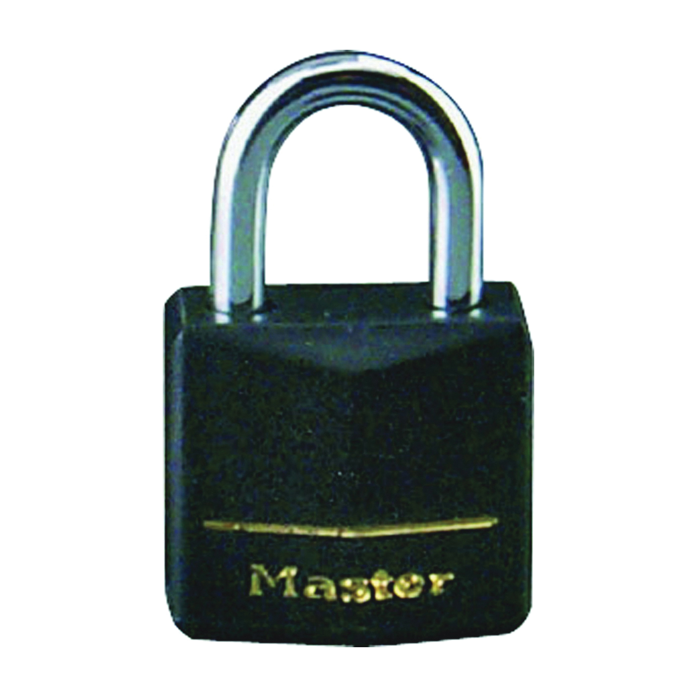 131Q Padlock, 1-3/16 in W Body, Keyed Alike Key, 3/16 in Dia Shackle, Steel Shackle, Brass Body
