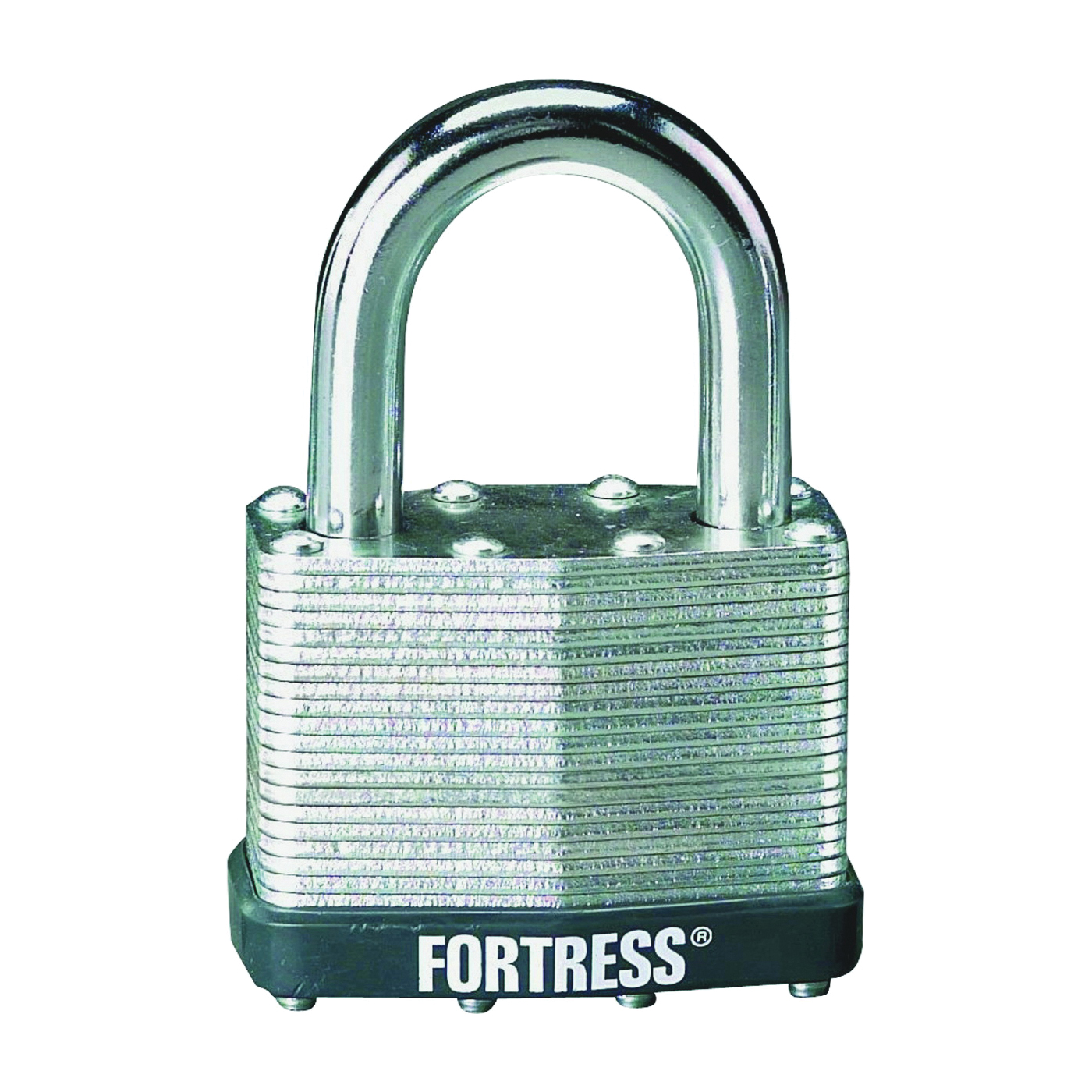 Fortress Series 1803D Padlock, Keyed Different Key, 1/4 in Dia Shackle, 7/8 in H Shackle, Steel Shackle
