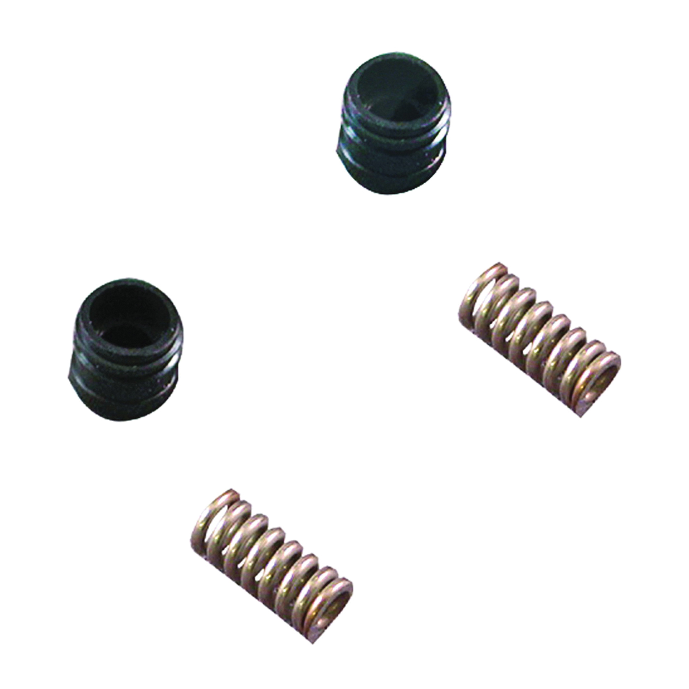 88005 Seat and Spring Set, Rubber/Stainless Steel, Black