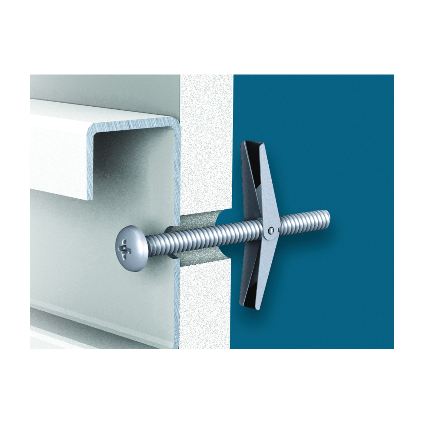 ShelfTrack 2877 Wall Anchor, Steel