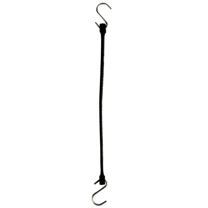 Keeper 06219 Strap, 3/4 in W, 19 in L, EPDM, Black, S-Hook End - 3