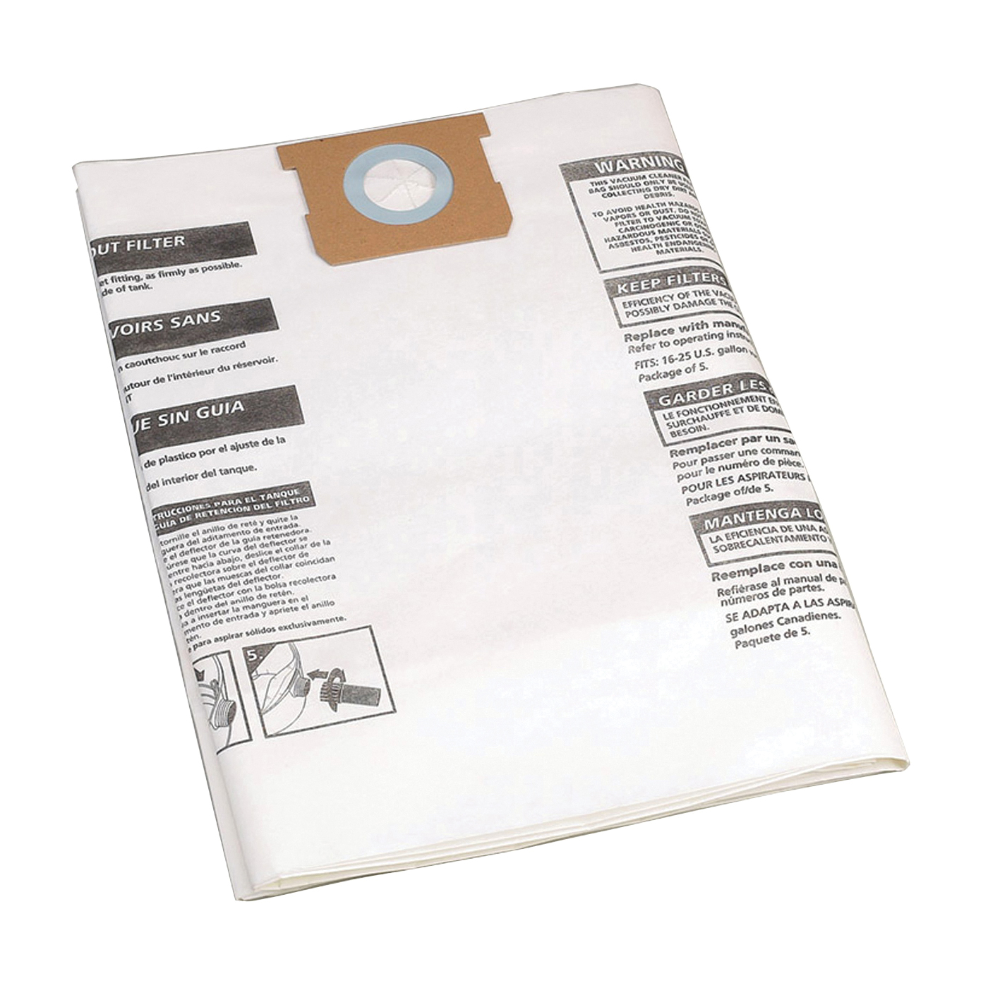9066333 Filter Bag, 15 to 22 gal