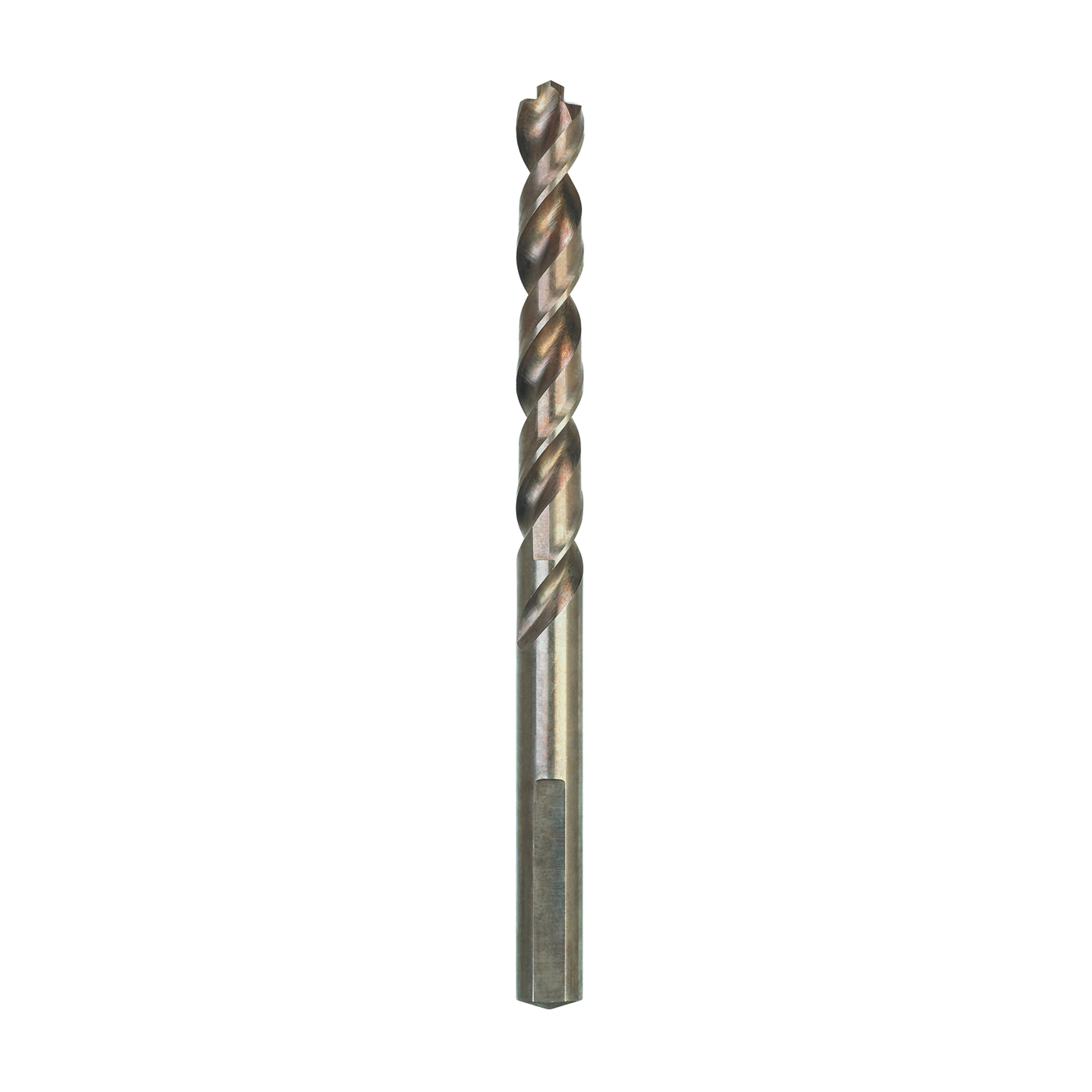 DWA1228 Drill Bit, 7/16 in Dia, 5.59 in OAL, Parabolic Flute, 3-Flat Shank