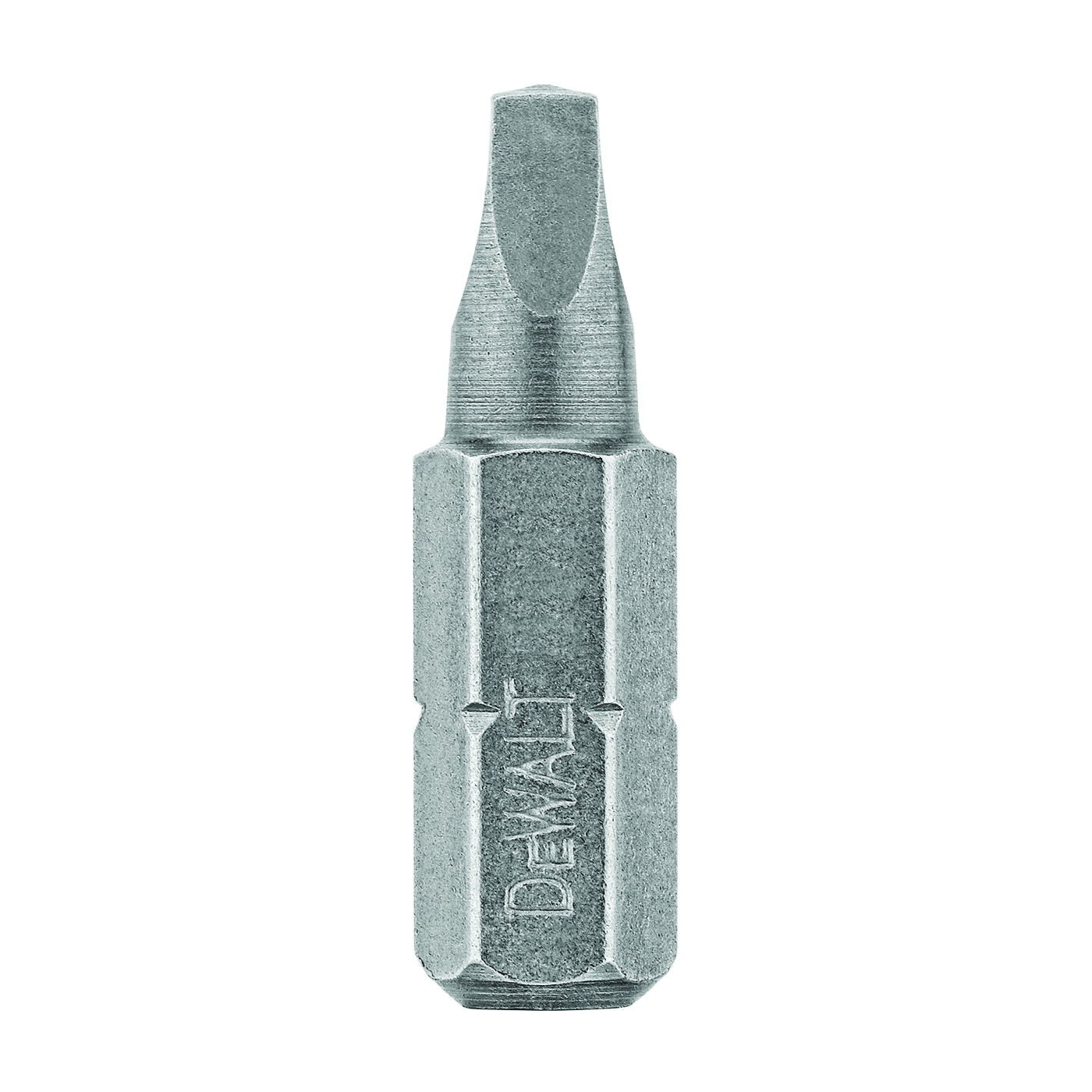 DW2203 Screwdriver Bit, #3 Drive, Square Recess Drive, 1/4 in Shank, Hex Shank, 1 in L, Steel