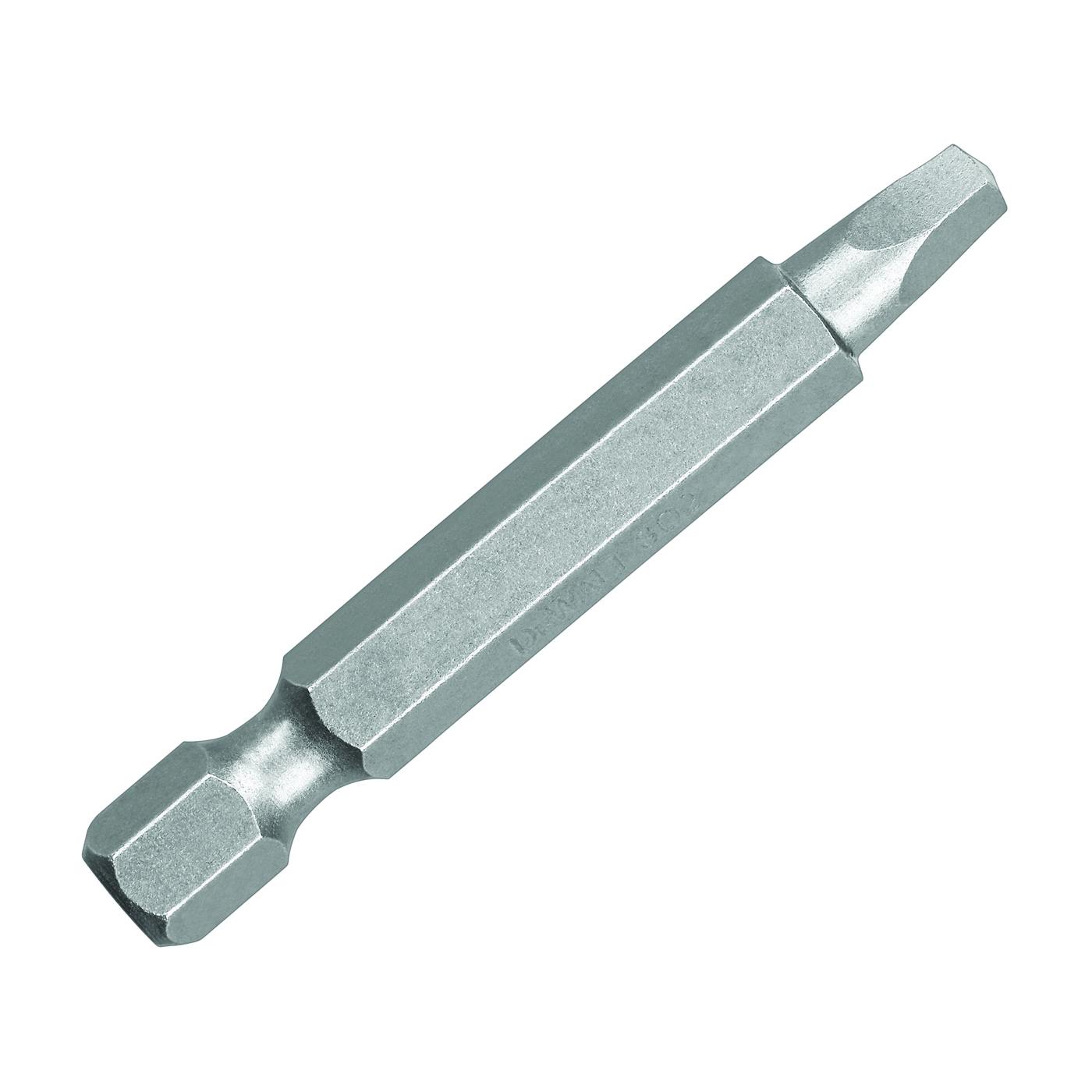 DEWALT DW2212 Power Bit, #2 Drive, Square Recess Drive, 1/4 in Shank, Hex Shank, 2 in L, Steel - 1
