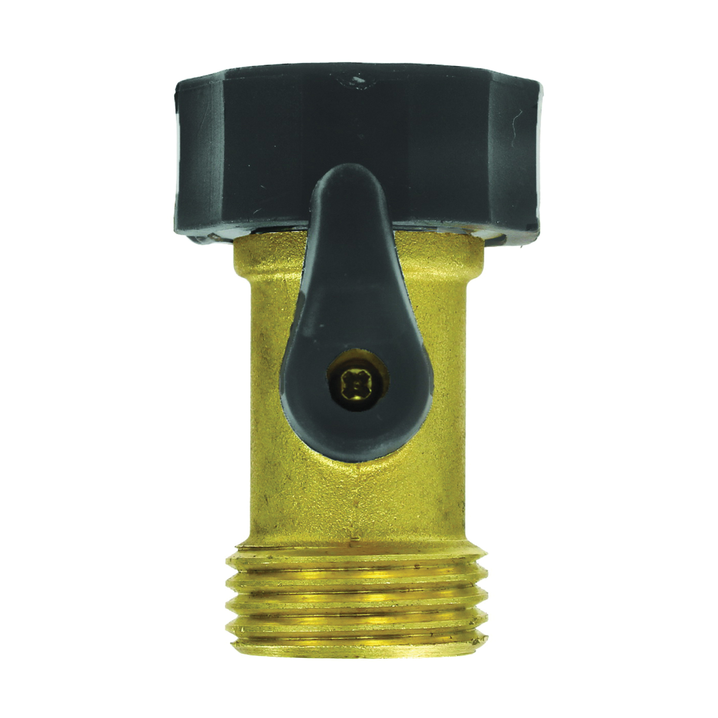 803004-1001 Shut-Off Valve, 5/8 in, Male, 1 -Port/Way, Brass Body, Brass