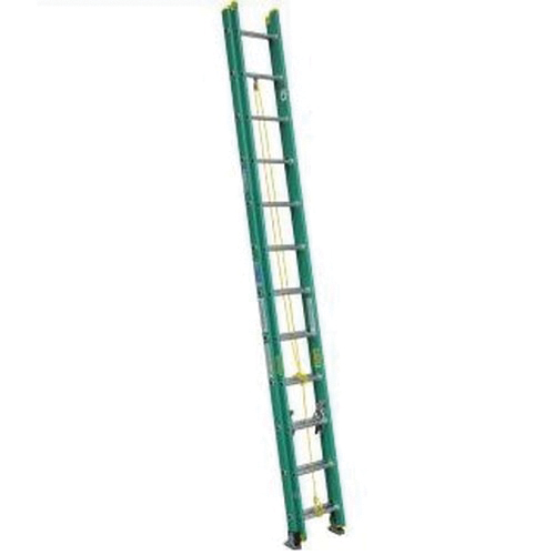 WERNER D5924-2  24 ft. Extension Ladder, 23 ft. Reach, 225 lb, Fiberglass