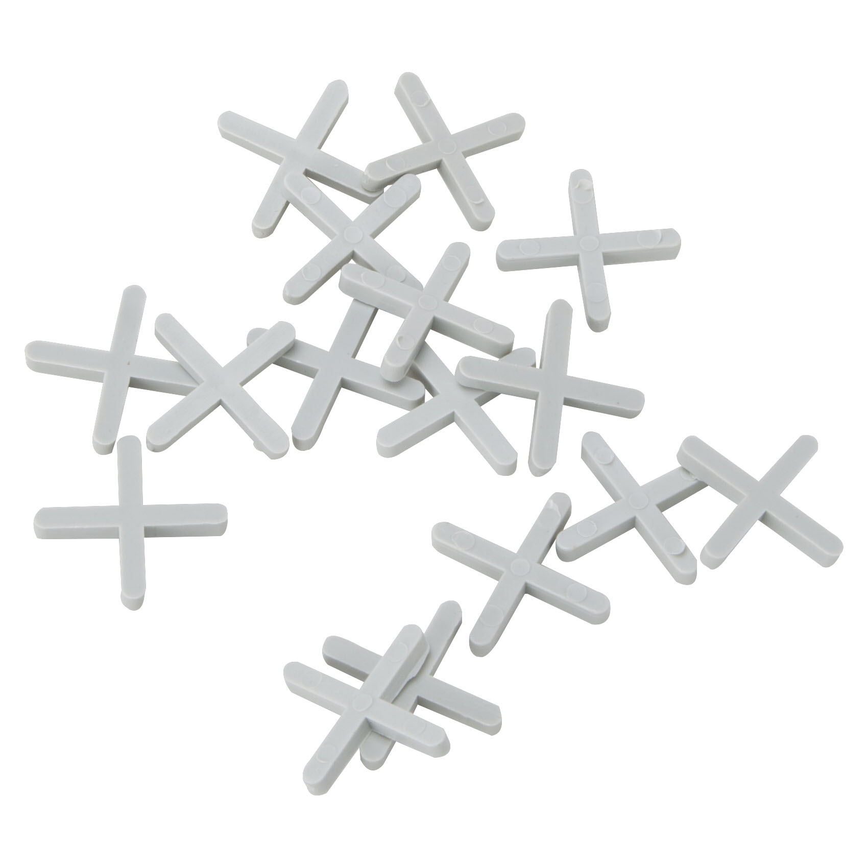MJ-T80803 Tile Spacer, 1/8 in Thick, Cross, Plastic, 200/BAG