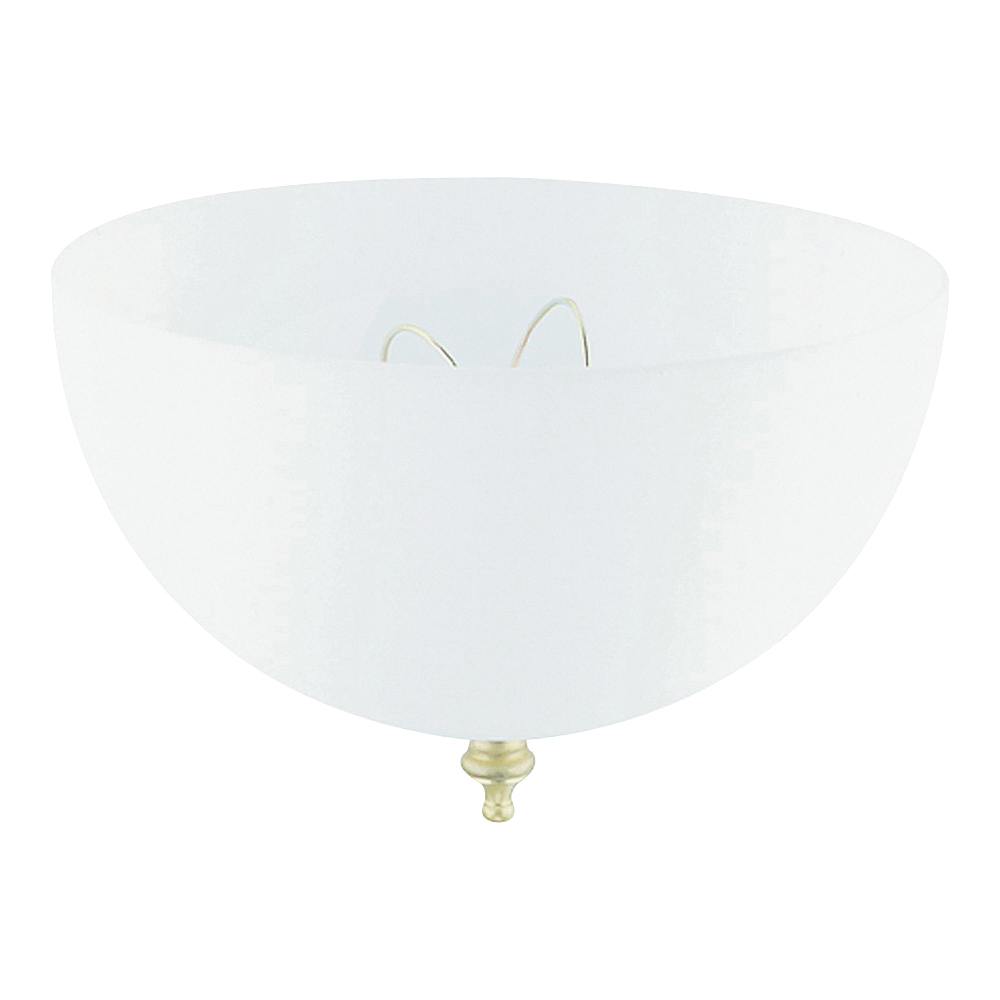 8149400 Light Shade, Dome, Acrylic, White