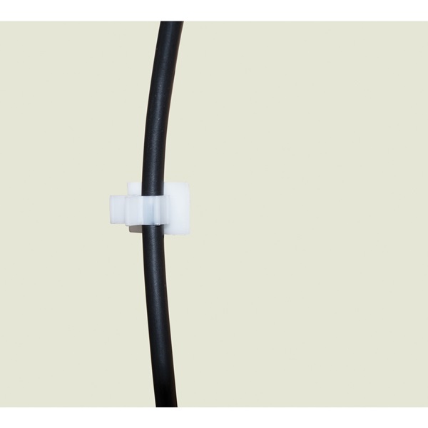 Gardner Bender GKK-1538 Cable Holder, 3/8 in Max Bundle Dia, Nylon/Plastic, White - 2