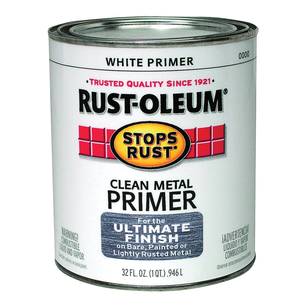 7780502 Primer, Flat, White, 1 qt