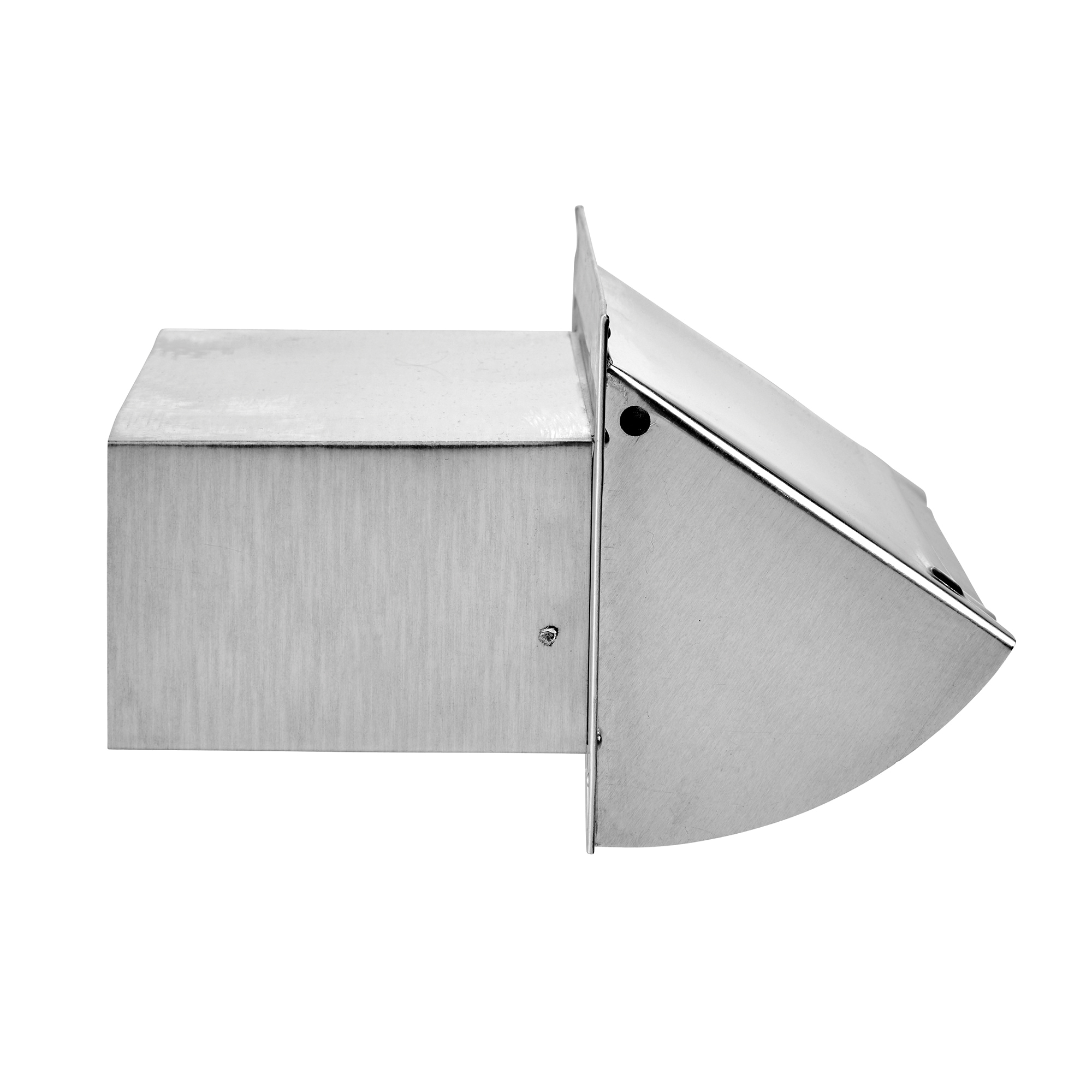 Lambro 106R Wall Cap, Aluminum, For: 10 x 3-1/4 in Hoods - 2
