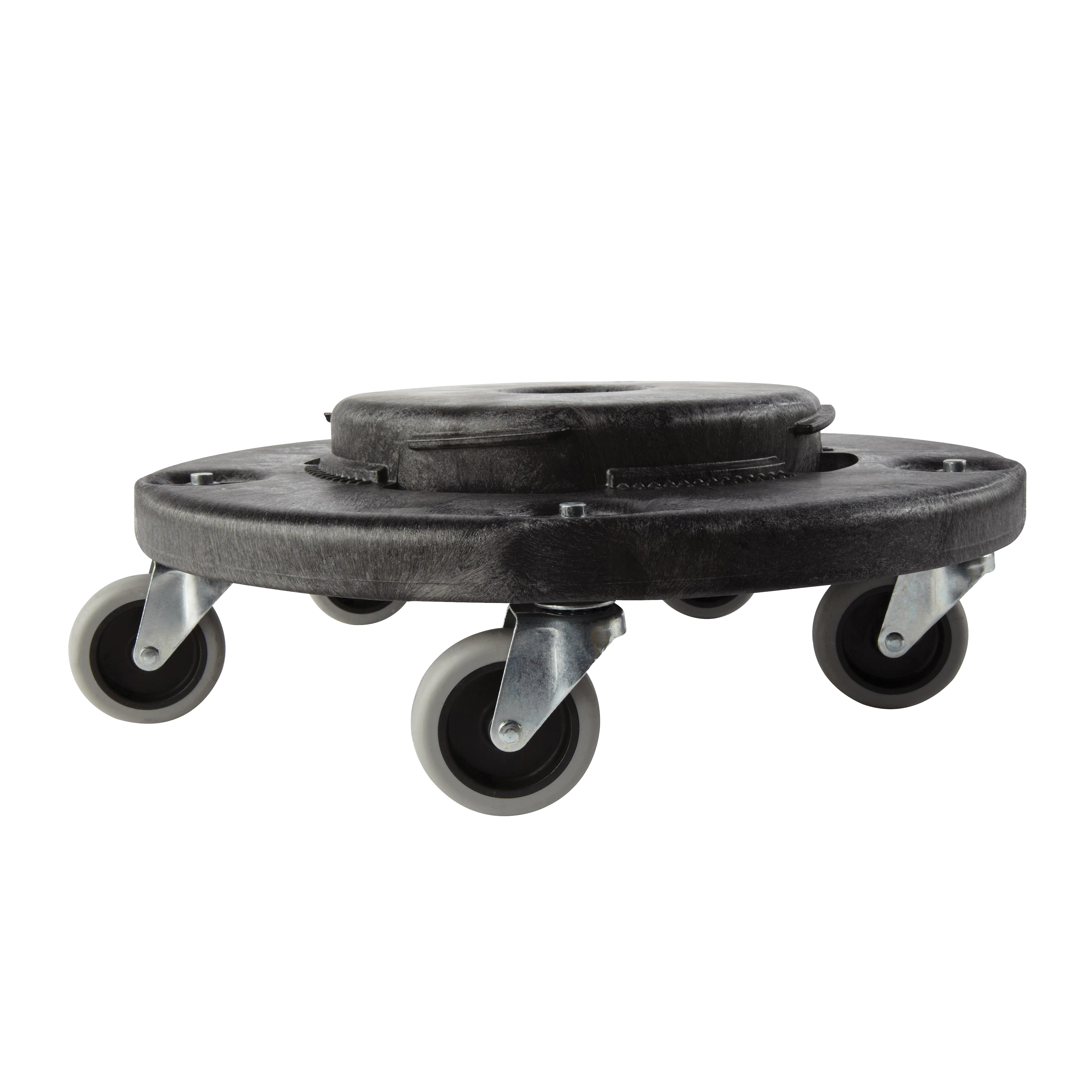 264000BLA Container Dolly, 250 lb, HDPE, Black