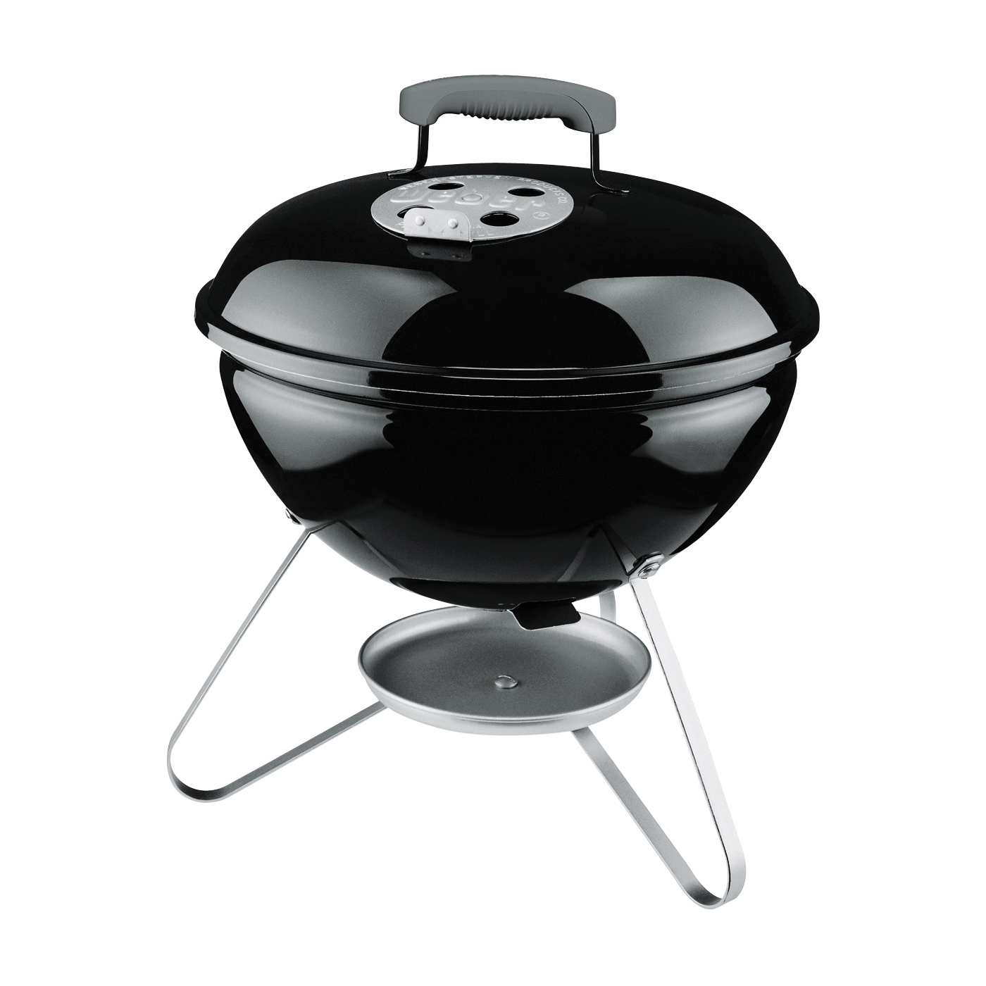 Smokey Joe Series 10020 Charcoal Grill, 147 sq-in Primary Cooking Surface, Black