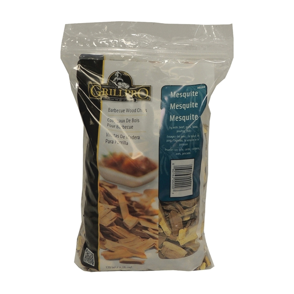 GrillPro 00200 Series Smoking Chips, Mesquite, Wood, 170 cu-in Bag - 2