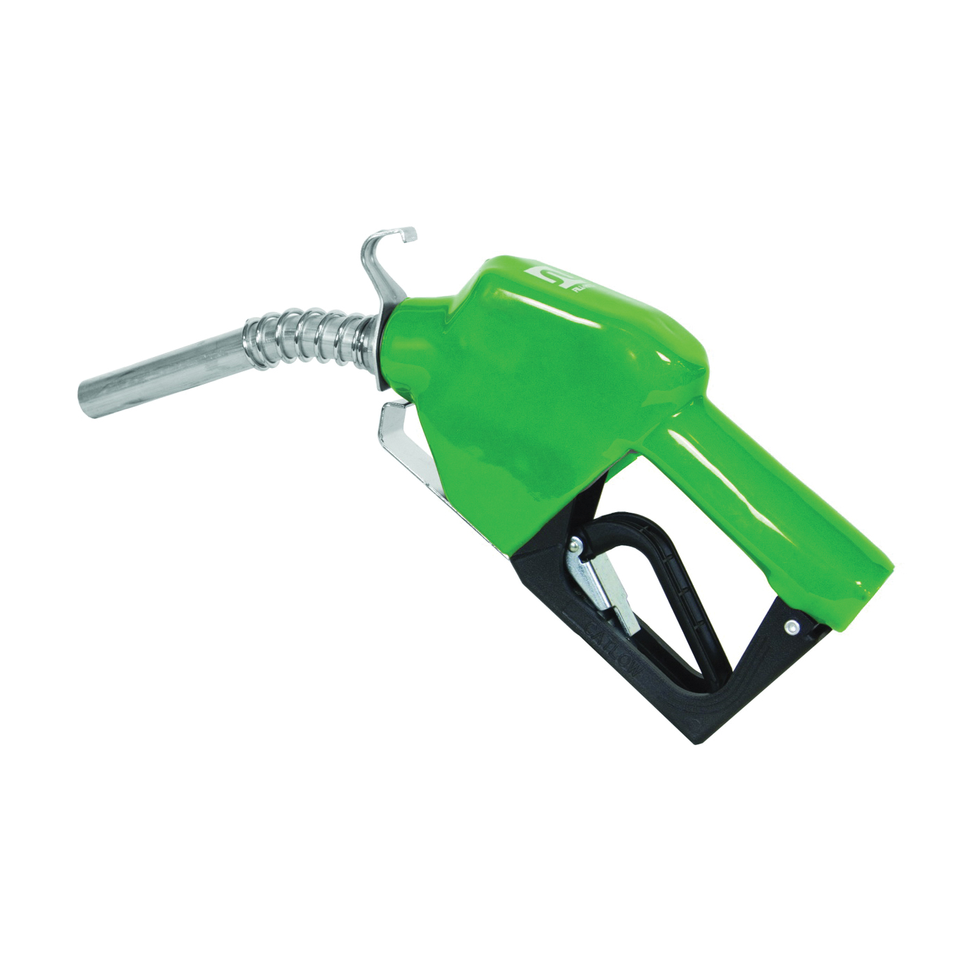 N075DAU10 Auto-Nozzle with Hook, 3/4 in, FNPT, 2.5 to 14.5 gpm, Aluminum, Green