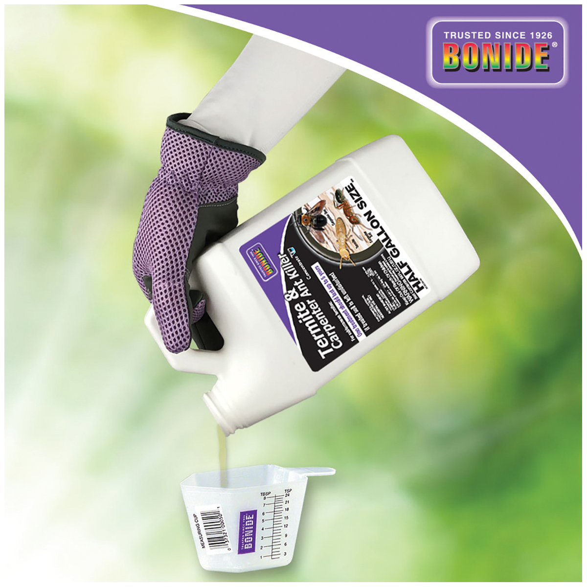 Bonide 569 Termite and Carpenter Ant Control, Liquid, 0.5 gal Can