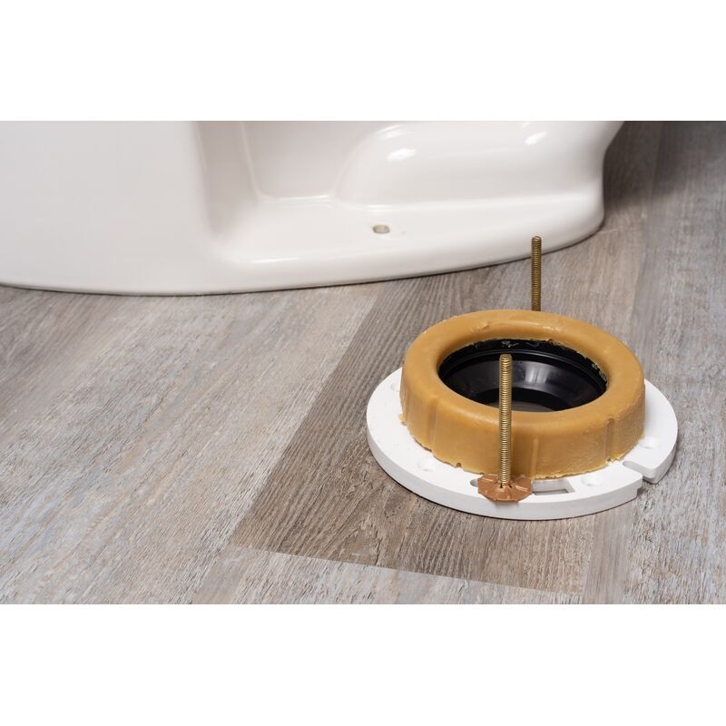 Harvey 1115-24 Wax Ring, Polyethylene, Brown, For: 3 in and 4 in Waste Lines