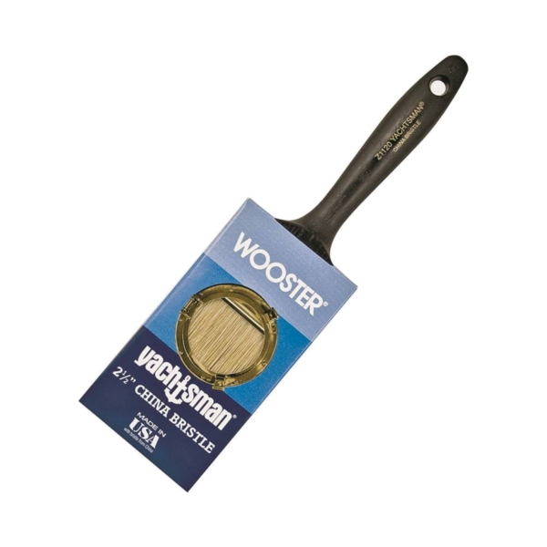 Z1120-2-1/2 Paint Brush, 2-1/2 in W, 2-11/16 in L Bristle, China Bristle, Varnish Handle