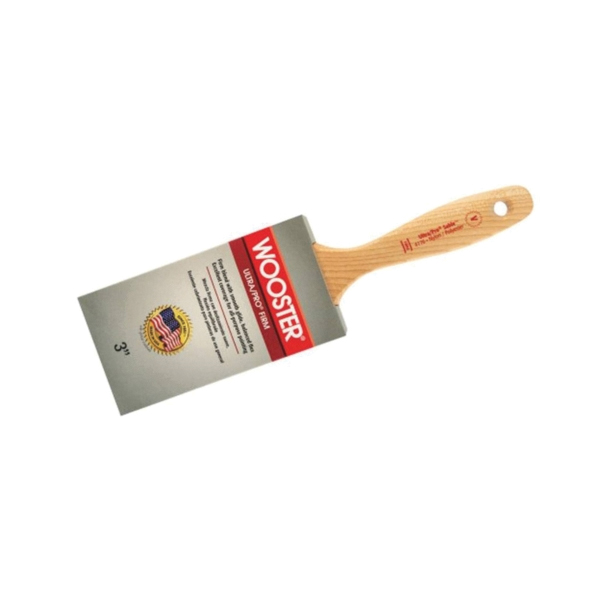 4176-3 Paint Brush, 3 in W, 3-3/16 in L Bristle, Nylon/Polyester Bristle, Varnish Handle