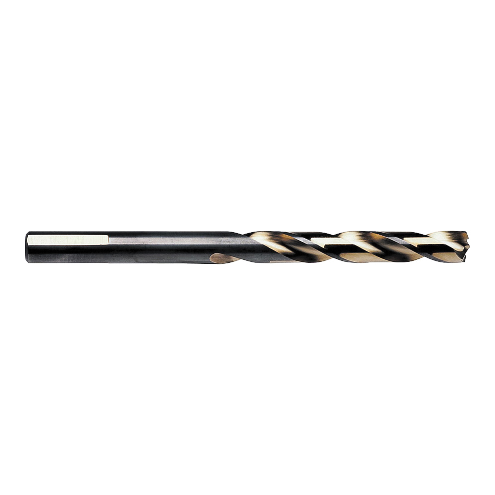 73322 Jobber Drill Bit, 11/32 in Dia, 4-3/4 in OAL, Spiral Flute, 11/32 in Dia Shank, 3-Flat Shank