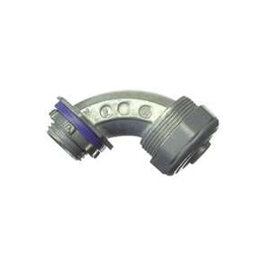 91697 Conduit Elbow, 90 deg Angle, 3/4 in, Zinc