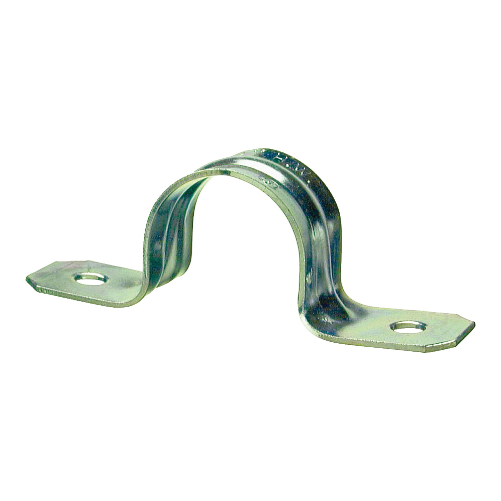 26126 Conduit Strap, 2 in, Steel, Galvanized
