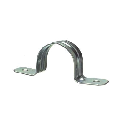 26166 Conduit Strap, 2 in, Steel, Galvanized