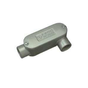 58905 Conduit Body, 1/2 in Hub, Threaded, Aluminum