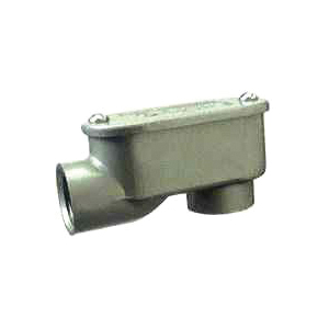 59515 Service Entrance Elbow, 1-1/2 in Hub, Threaded, Aluminum