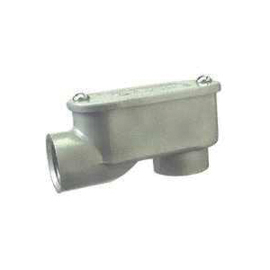 59520 Service Entrance Elbow, 2 in Hub, Threaded, Aluminum
