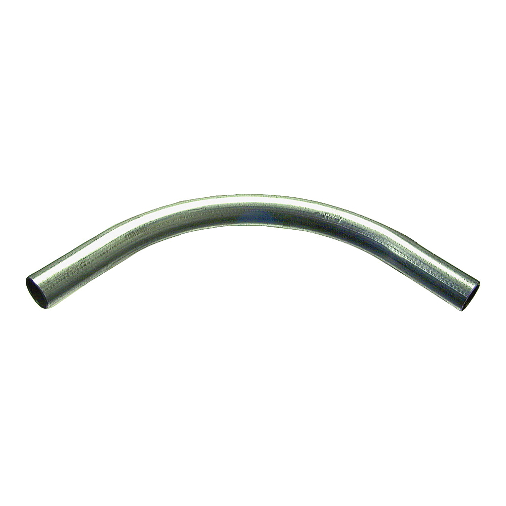 64405 EMT Elbow, 90 deg Angle, 1/2 in, Steel, Galvanized