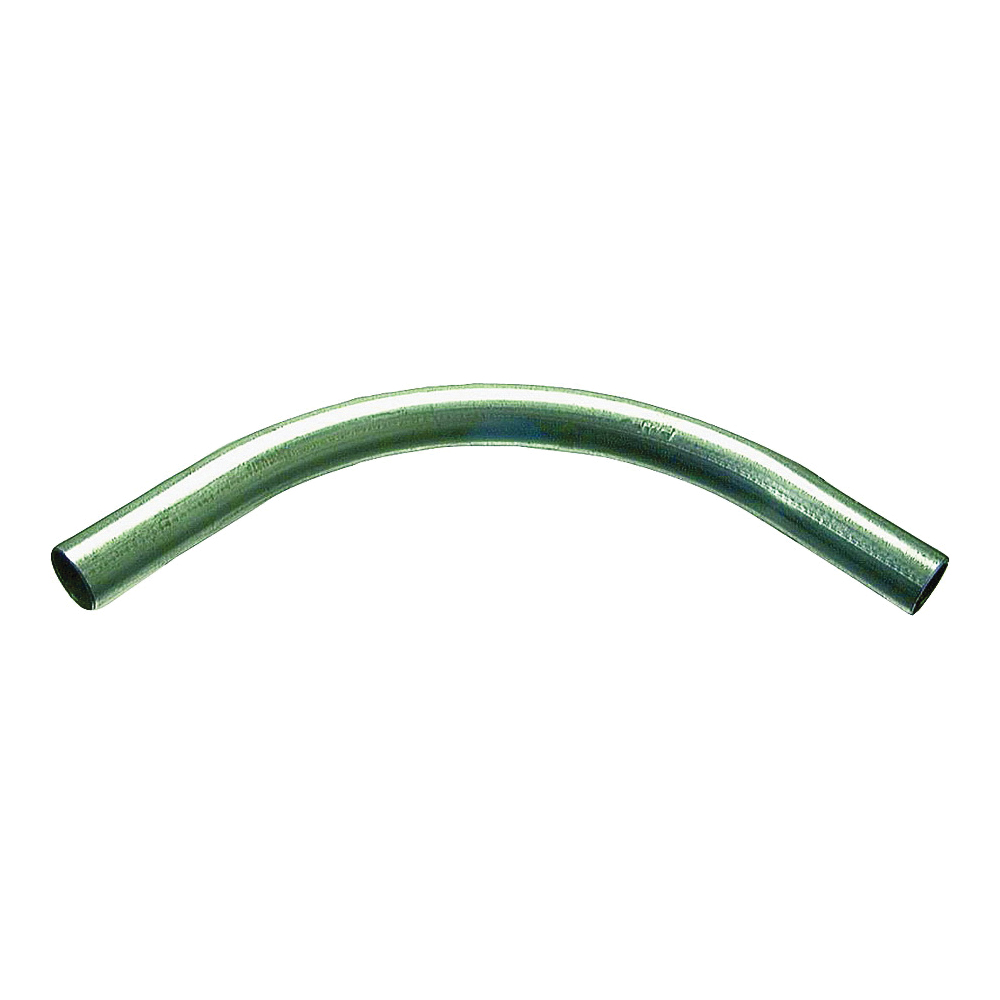 64407 EMT Elbow, 90 deg Angle, 3/4 in, Steel, Galvanized