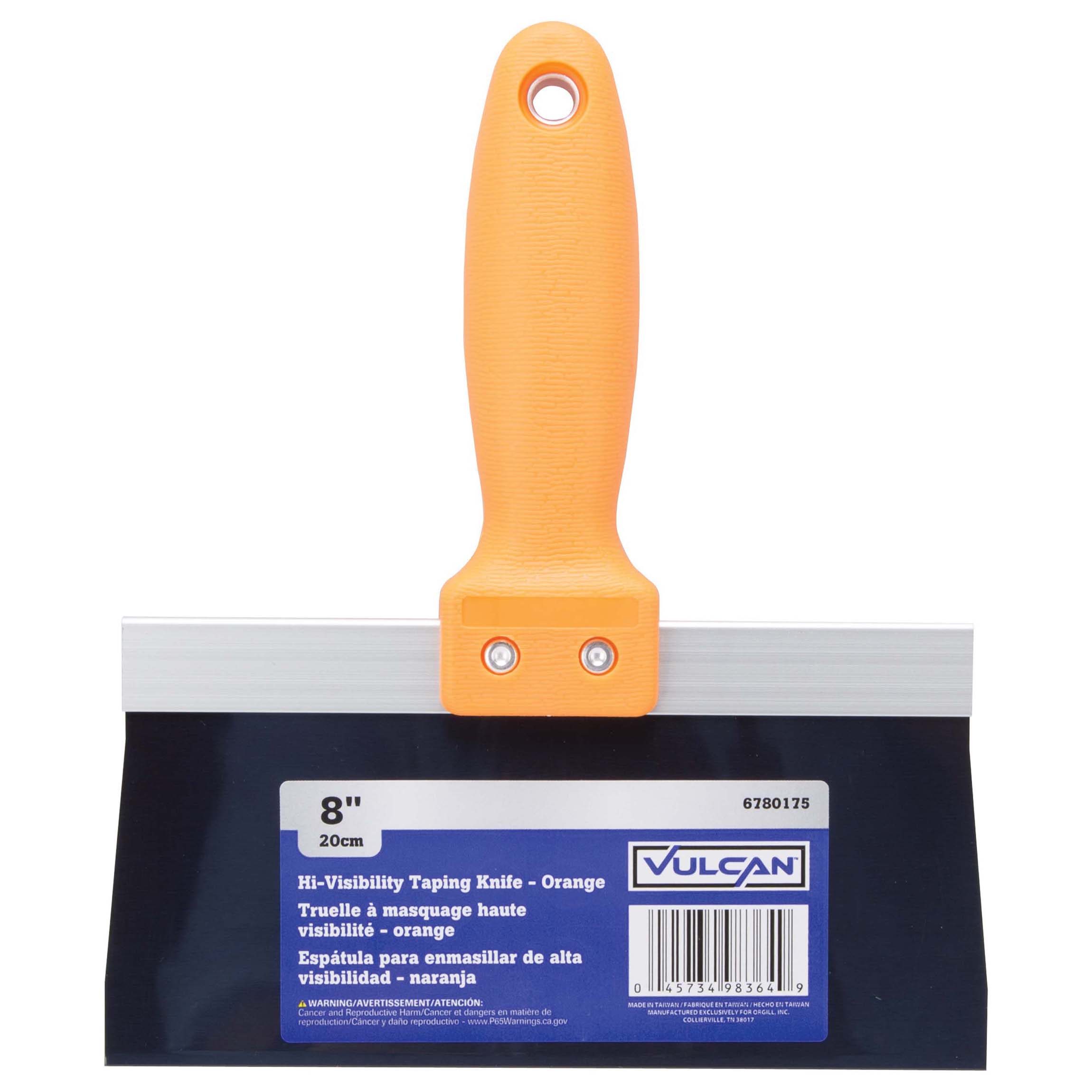 37001O3L Knife, 3-1/4 in W Blade, 8 in L Blade, Steel Blade, Flexible Tapered Blade, Ergonomic Handle