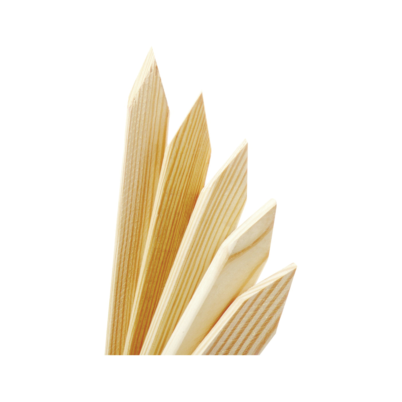 1335 Chisel Point Grade Stake, 18 in L, 2 in W, Wood, Yellow, 24 Bundle