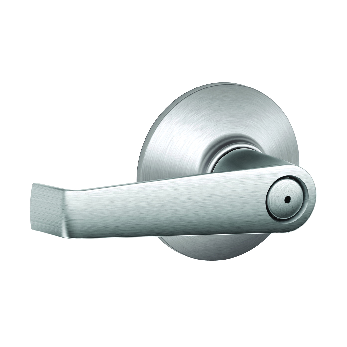Schlage F Series F40CSVELA626 Privacy Lever, Mechanical Lock, Satin Chrome, Metal, Residential, 2 Grade