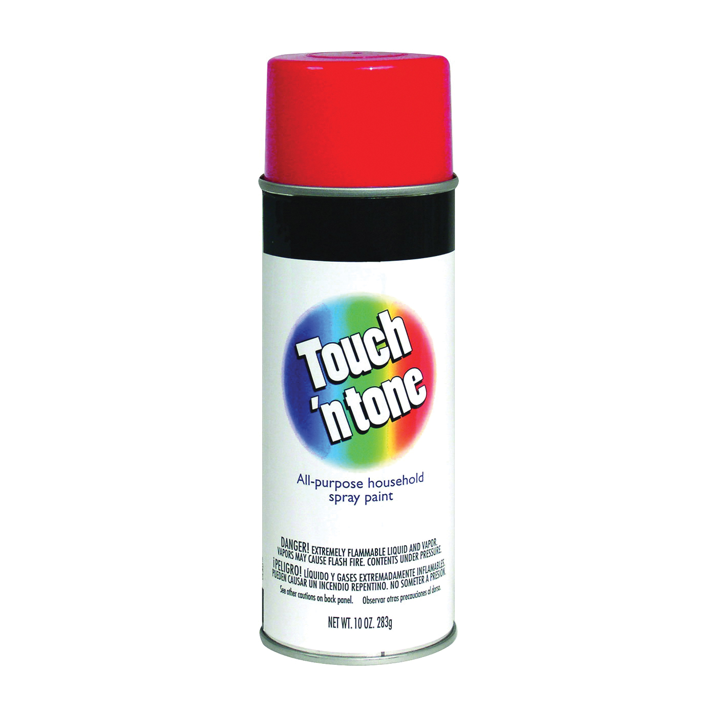 Touch 'N Tone 55270830 Spray Paint, Gloss, Cherry Red, 10 oz, Can