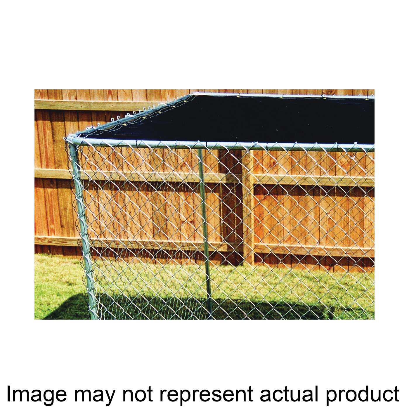 DKTB11010 Kennel Top with Grommet, 10 ft L x 10 ft W Sunblock, Polypropylene