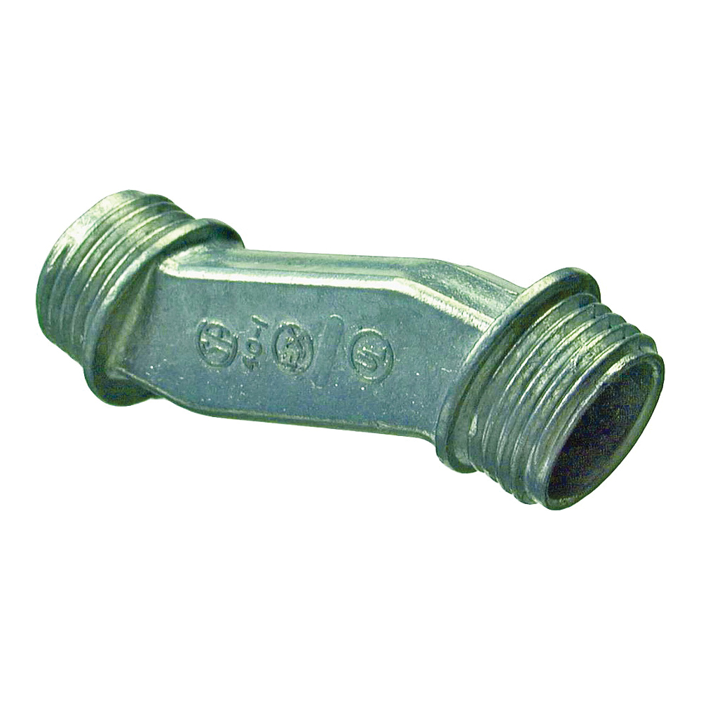 04020 Offset Nipple, 2 in, Zinc