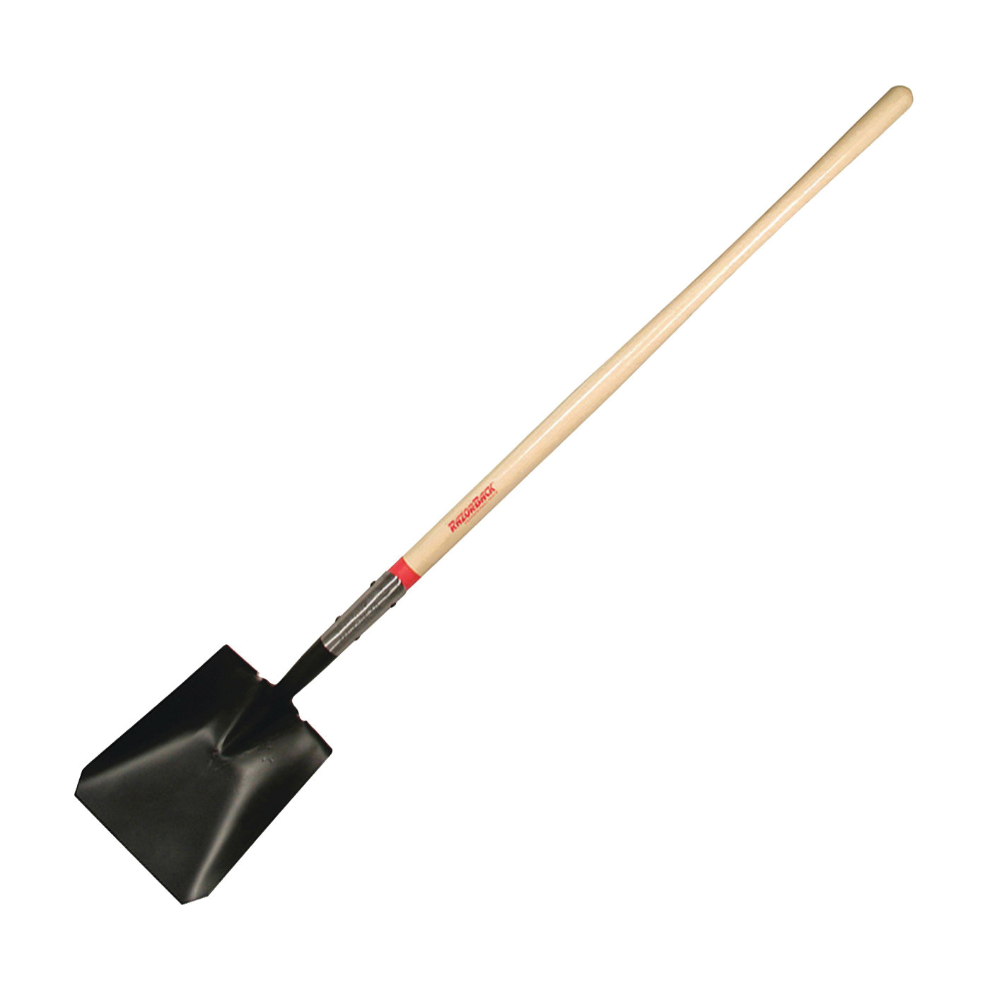 44363 Shovel, 9-1/2 in W Blade, Steel Blade, Ashwood Handle, 48 in L Handle