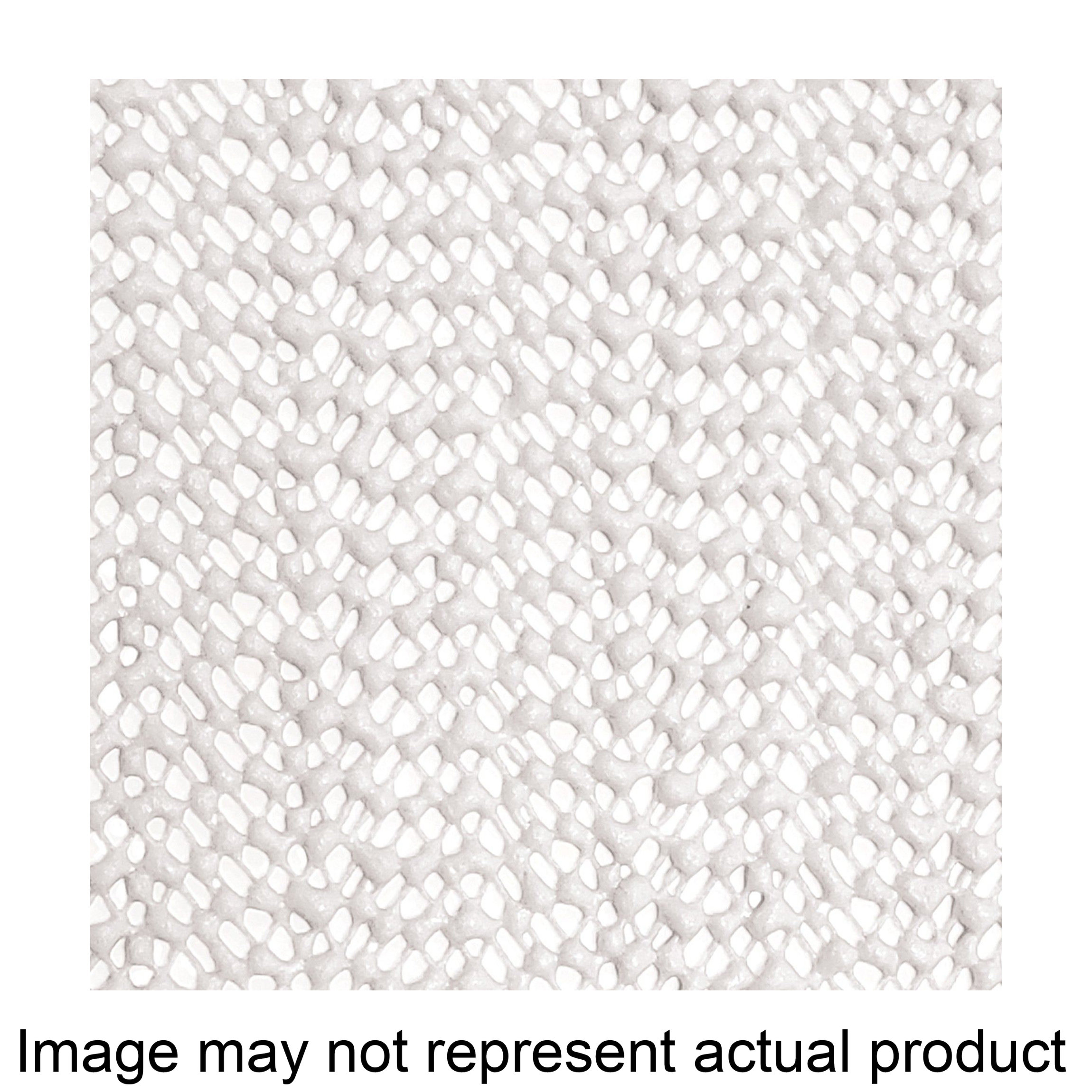 05F-C6B52-06 Shelf and Drawer Liner, 5 ft L, 12 in W, Foam/PVC, Bright White