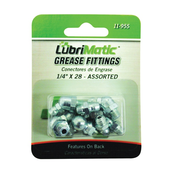 11-955 Grease Fitting Assortment, 1/4-28