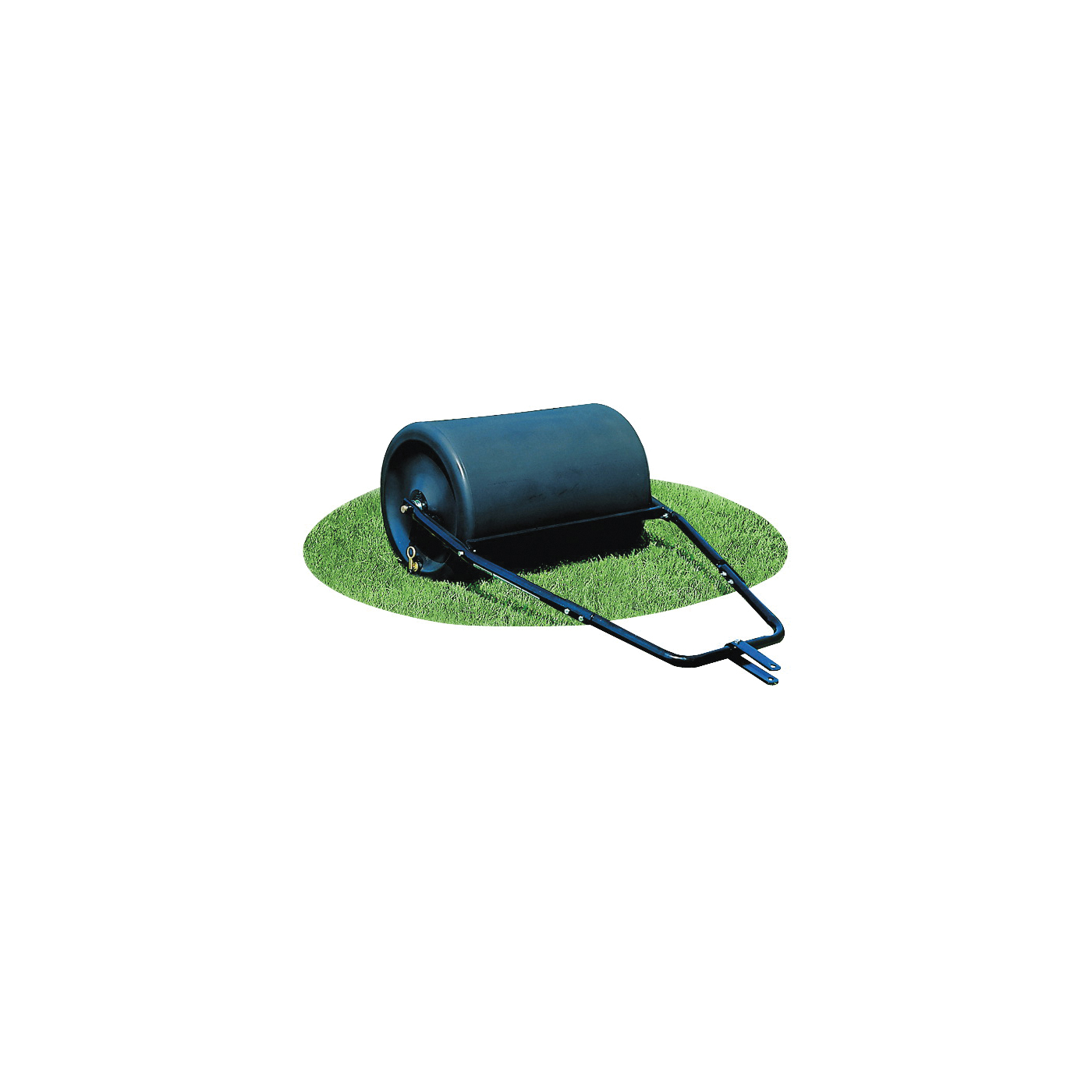 45-0267 Lawn Roller, 250 lb Drum, Polyethylene/Steel