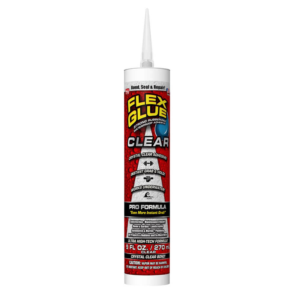 GFSCLRR09 Flex Glue, Clear, 9 oz, Cartridge