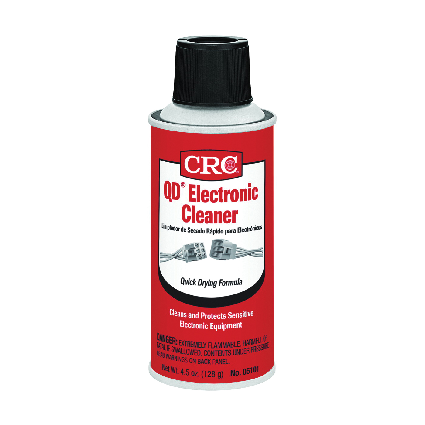 QD Series 05101 Electronic Cleaner, 4.5 oz, Liquid, Alcohol