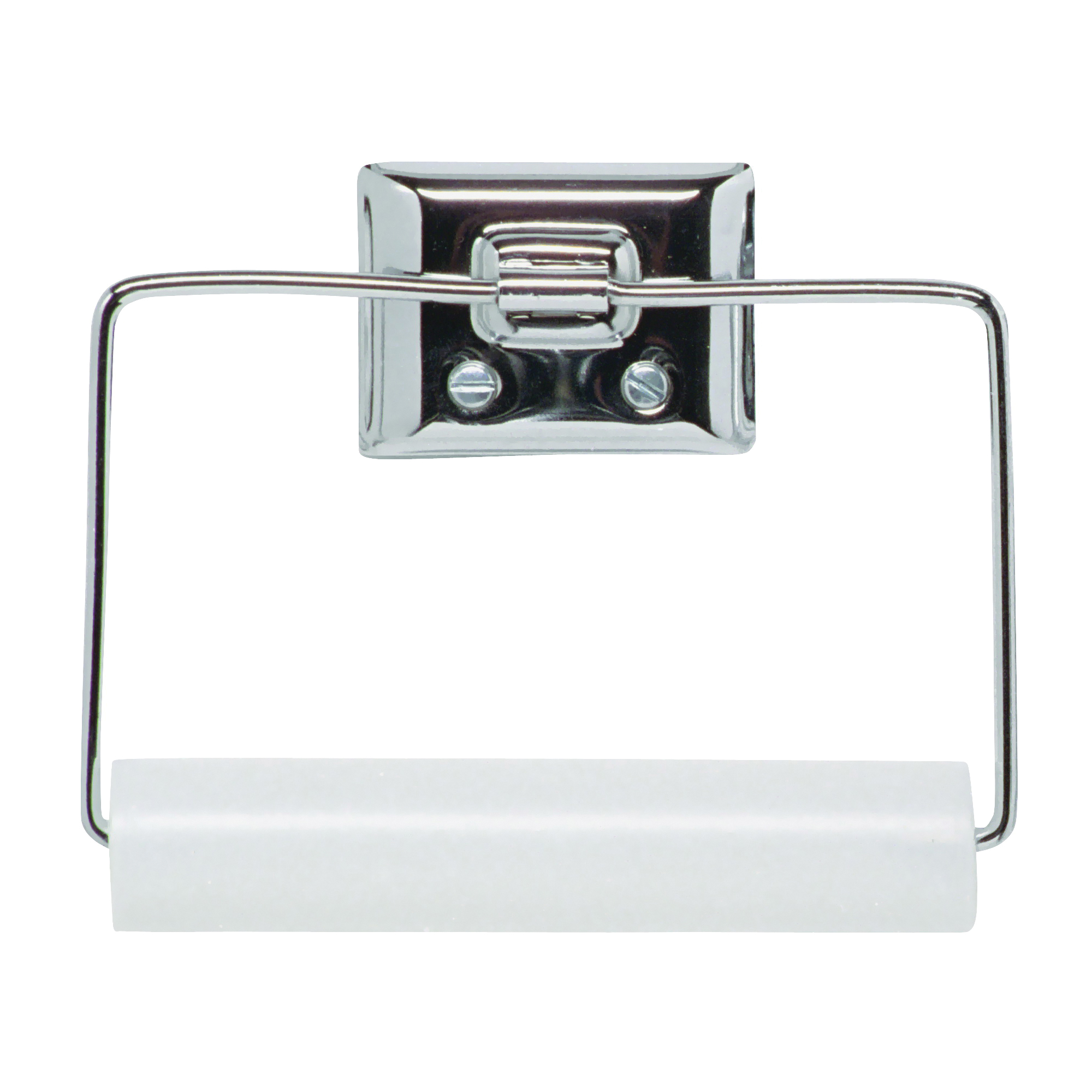 38090 Toilet Paper Roller, Steel, Chrome, Silver, Wall Mounting